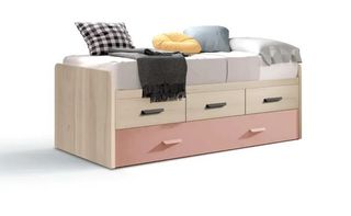 CAMA DOBLE CON CAJONES W05.