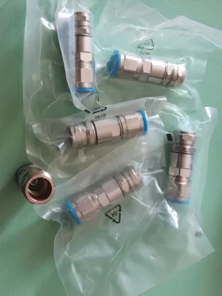 6 Conectores RF (Rádio Frequência) Novos