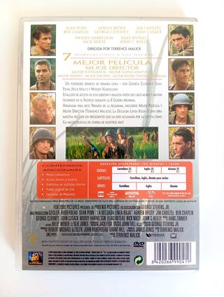 DVD La Delgada Línea Roja - Terrence Malick