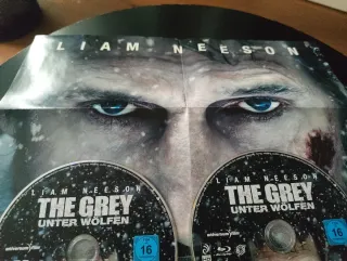The Grey Blu-ray + DVD Steelbook. SIN CASTELLANO.