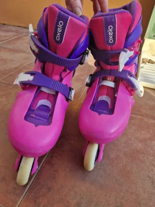 Patines infantiles rosas Talla 34-36
