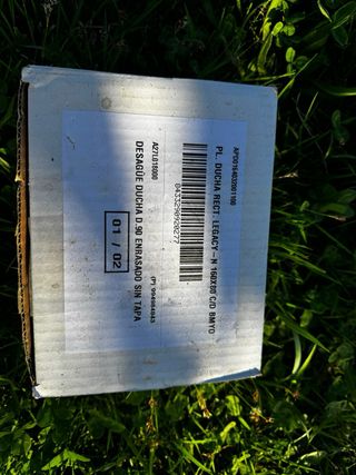 Válvula para plato ducha Roca modelo Teran