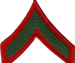 Un parche color cabo infantería USA Marines 2 orig