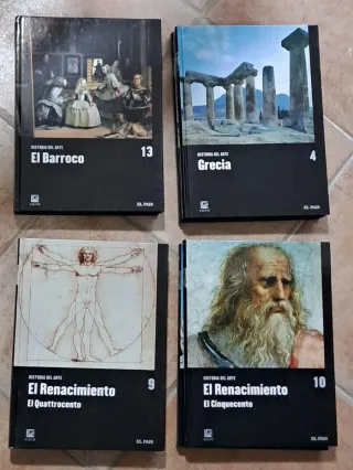 Libros de Historia del arte de Salvat