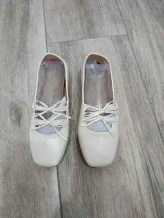 Sandalia blanco roto Talla 36