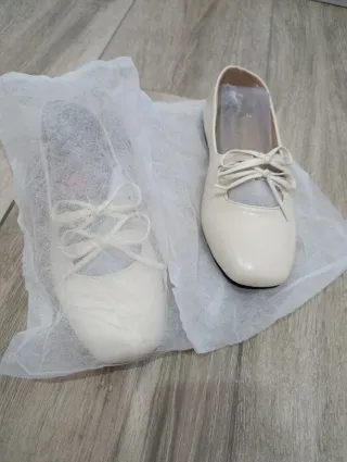 Sandalia blanco roto Talla 36