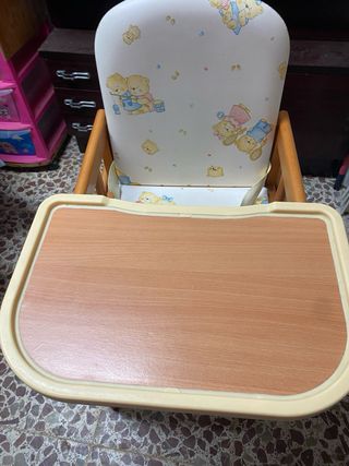 Trona bebé con estampado de ositos