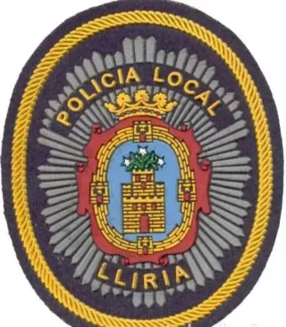 Parche Policía Local Llíria pecho
