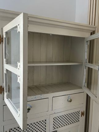 Mueble alacena madera para restaurar