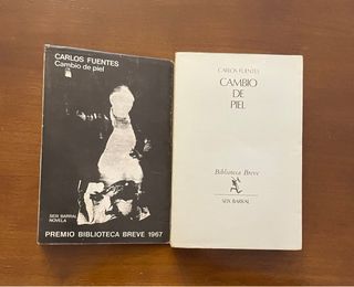 Lote 2 libros (La cruz invertida y Cambio de piel)