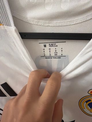 Camiseta del Real madrid 2025-2026