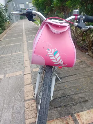 Bicicleta niña rosa 6-9 años