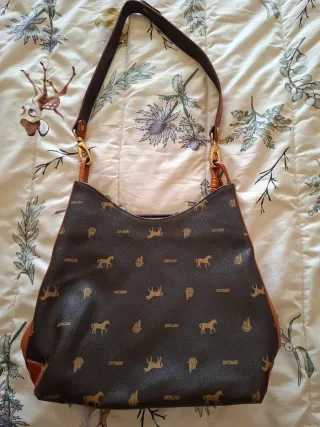 Bolso piel vintage Birgas