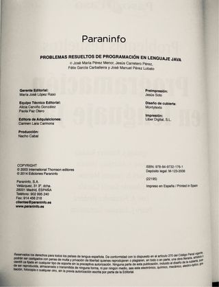 Lote de libros de programación en Java. SQL