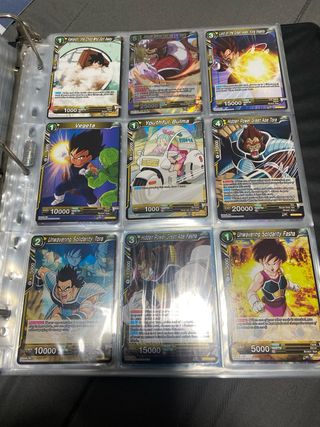 Colección completa de BT1, BT2 y BT3 dragon ball