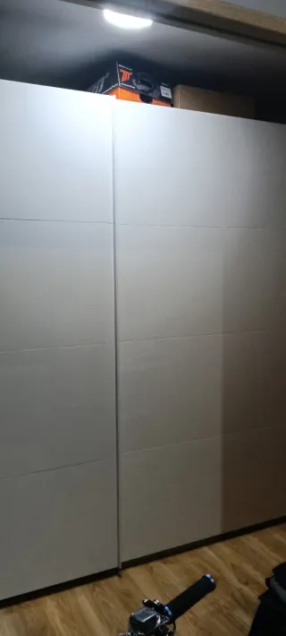 Armario puertas correderas blanco