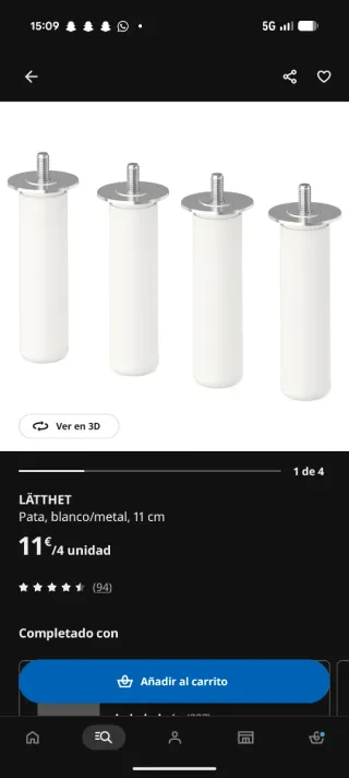 Estantería Ikea Blanca