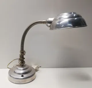 Lámpara flexo vintage, años 50. Para restaurar.