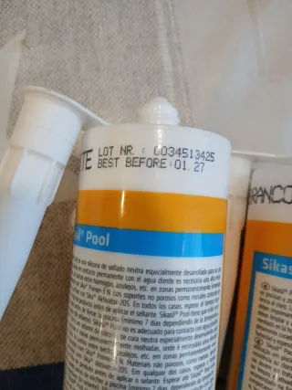 Sika Sikasil Pool Silicona Blanca 300ml