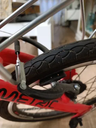 Bicicleta plegable ligera