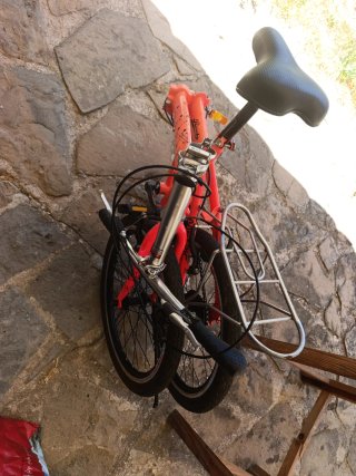 Bicicleta plegable ligera 14 kg. 7 marchas