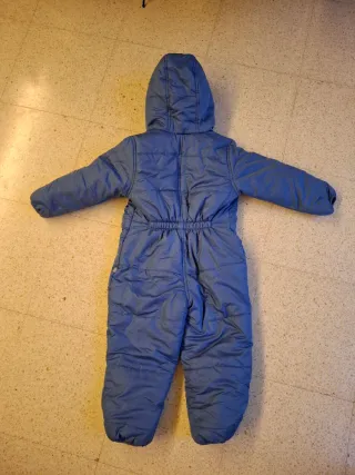 Mono de nieve infantil azul