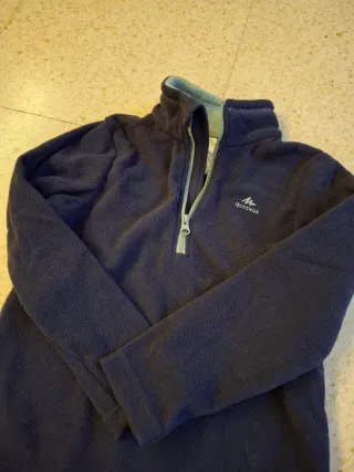 Mono de nieve infantil azul