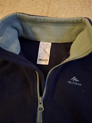 Mono de nieve infantil azul