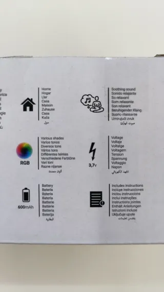 Altavoz Bluetooth ALE-HOP Radio Despertador NUEVO