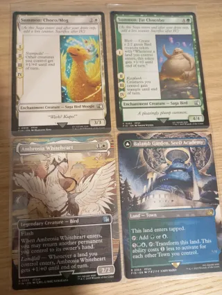 Lote Cartas Magic Final Fantasy VII