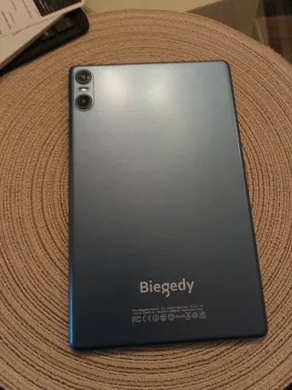 Tablet Biegedy B22 Azul + Funda, Teclado y Ratón
