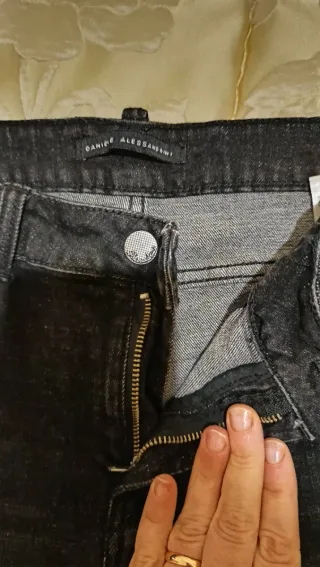 Jeans neri Daniele Alessandrini 14 anni