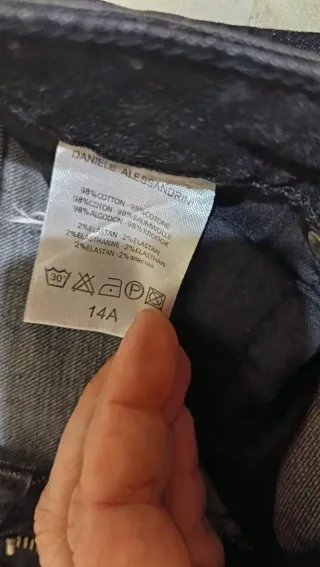 Jeans neri Daniele Alessandrini 14 anni
