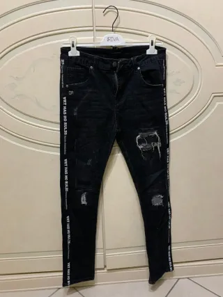Jeans neri Daniele Alessandrini 14 anni