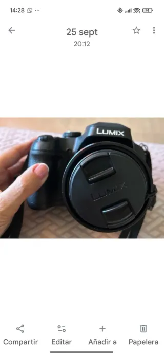 Panasonic DC-FZ83 Cámara Digital  estado 10/10