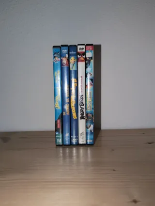 Lote 5 Películas Animación DVD