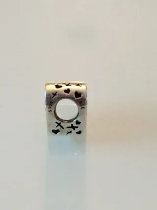 Pandora Charm Corazón Brillante Plata