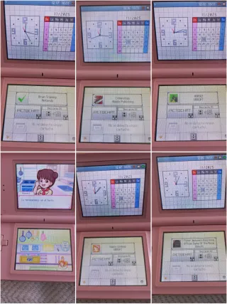 Nintendo DS Rosa con 11 juegos