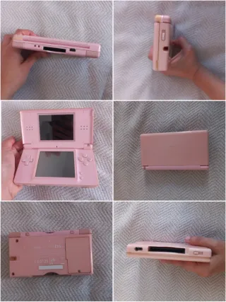 Nintendo DS Rosa con 11 juegos