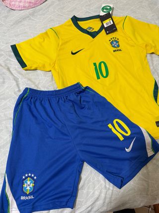 Equipación Brasil Mundial Neymar Jr Talla 28
