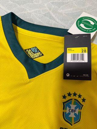 Equipación Brasil Mundial Neymar Jr Talla 28