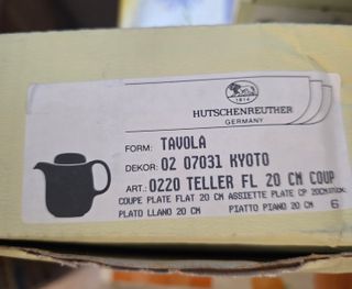 Tavola Hutschenreuther Leonard Paris Dekor Kyoto