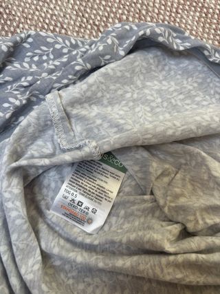 Saco dormir bebé estampado hojas