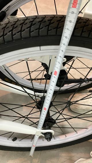 Bicicleta plegable con marchas