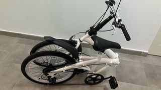 Bicicleta plegable con marchas