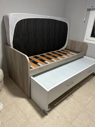 Cama nido con cajones