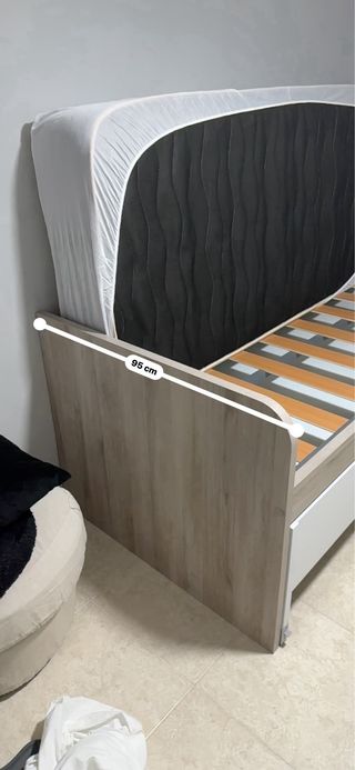 Cama nido con cajones