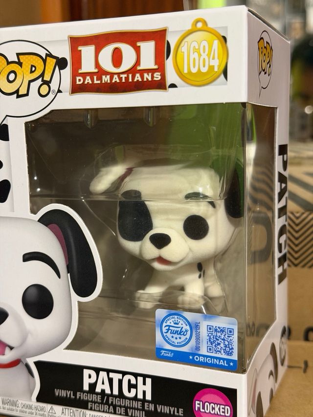Funko Pop 101 Dalmatas Patch Flocked 1684
