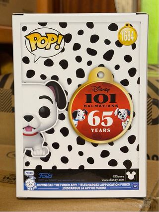 Funko Pop 101 Dalmatas Patch Flocked 1684
