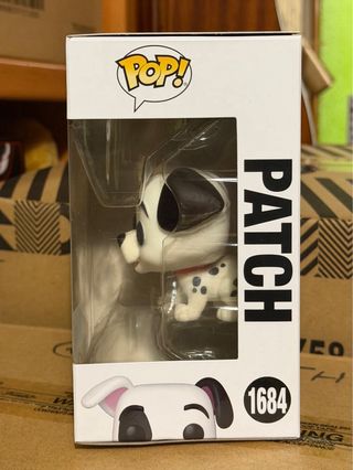 Funko Pop 101 Dalmatas Patch Flocked 1684